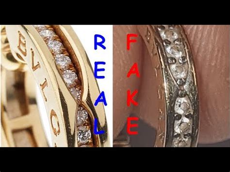 bvlgari fake vs real|how to spot real bvlgari jewelry.